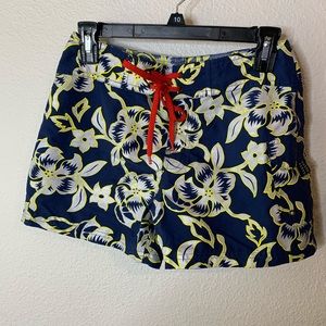 Junior’s Beach Rays Flowered Board Shorts